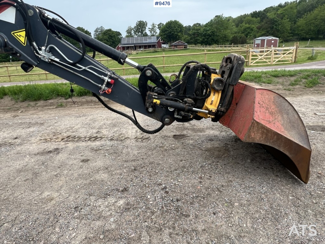 Pelle sur pneus Terex TW 110 Railway machine (VIDEO): photos 14