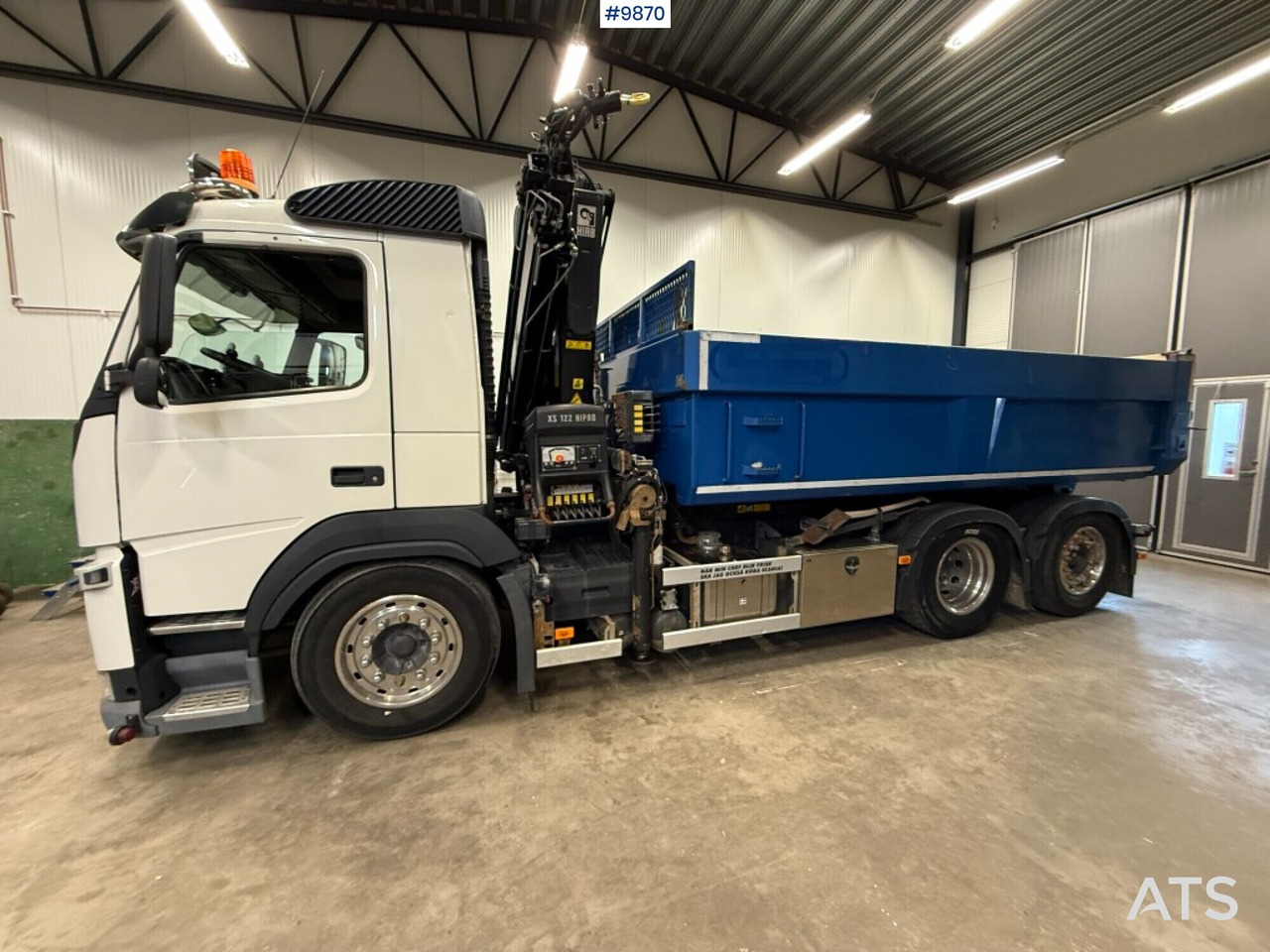 Tipper / Crane truck Volvo FM 420 6x2 - Camion benne, Camion grue: photos 1 Tipper / Crane truck Volvo FM 420 6x2 - Camion benne, Camion grue: photos 1