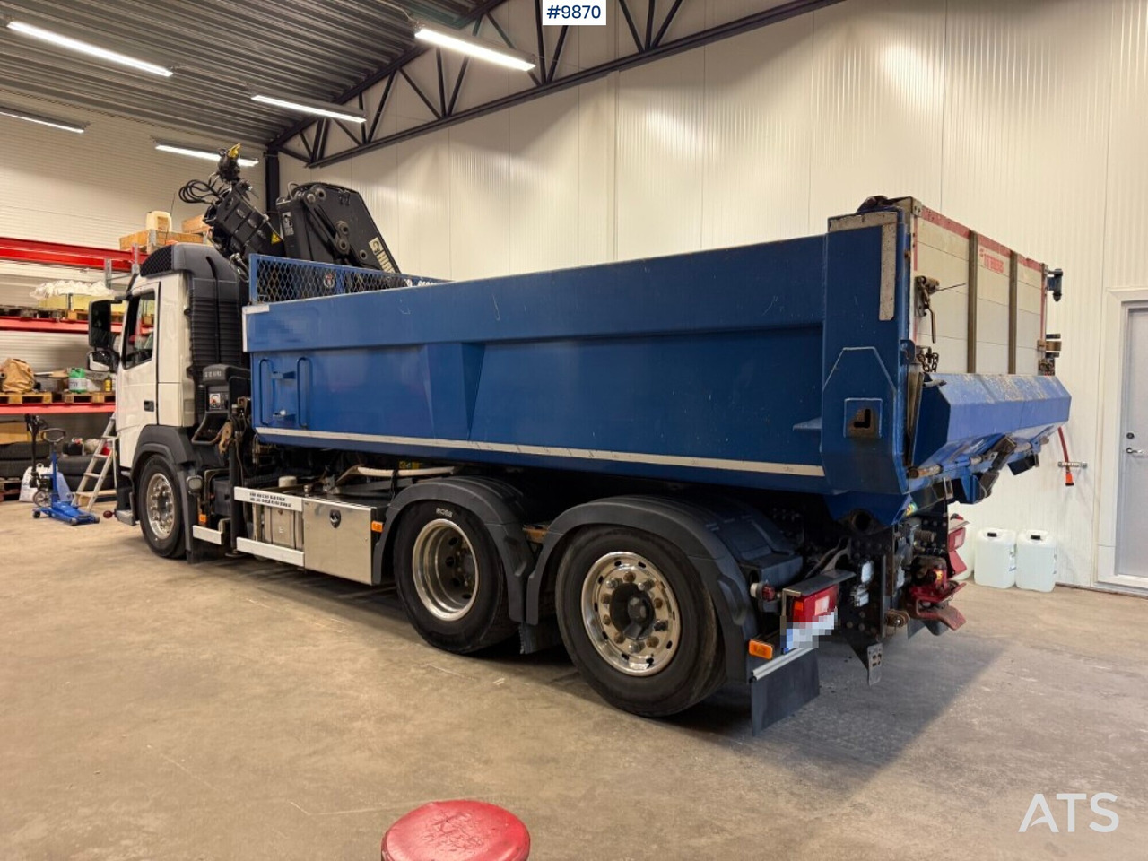 Tipper / Crane truck Volvo FM 420 6x2 - Camion benne, Camion grue: photos 3 Tipper / Crane truck Volvo FM 420 6x2 - Camion benne, Camion grue: photos 3