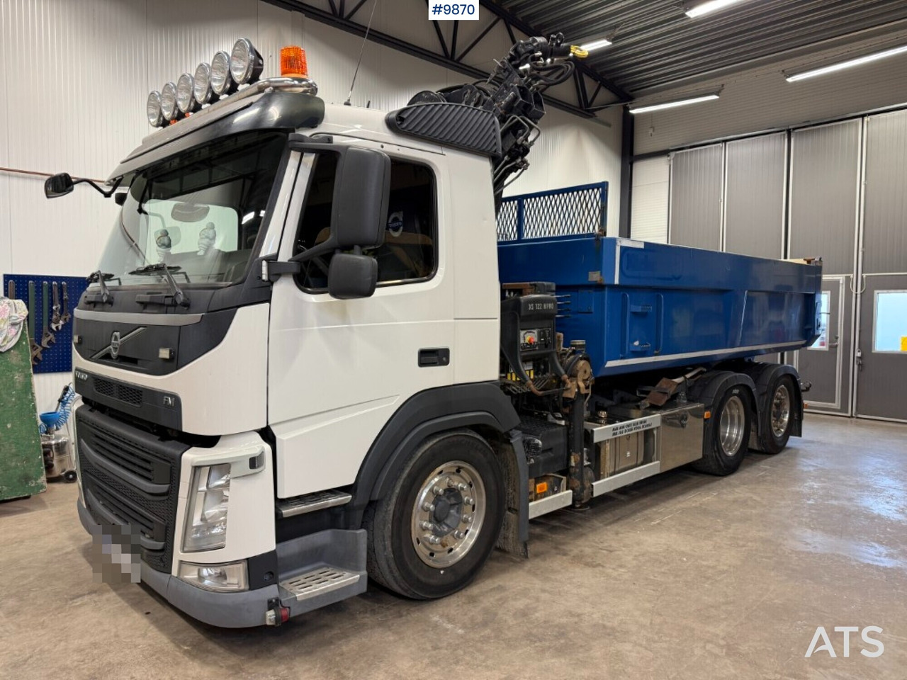 Tipper / Crane truck Volvo FM 420 6x2 - Camion benne, Camion grue: photos 2 Tipper / Crane truck Volvo FM 420 6x2 - Camion benne, Camion grue: photos 2