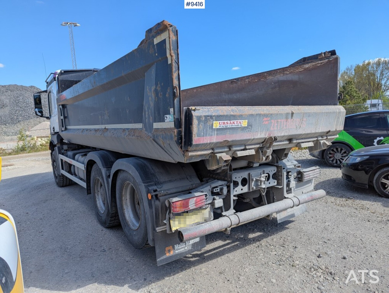 Tipper Truck Mercedes-Benz Arocs 6X2 - Camion benne: photos 3 Tipper Truck Mercedes-Benz Arocs 6X2 - Camion benne: photos 3