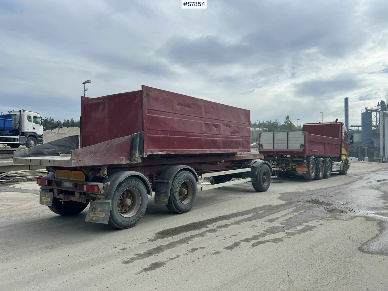Tipper Truck Scania R500 with side tipper and ORY T 10 Tipper trailer - Camion benne, Remorque benne: photos 4 Tipper Truck Scania R500 with side tipper and ORY T 10 Tipper trailer - Camion benne, Remorque benne: photos 4