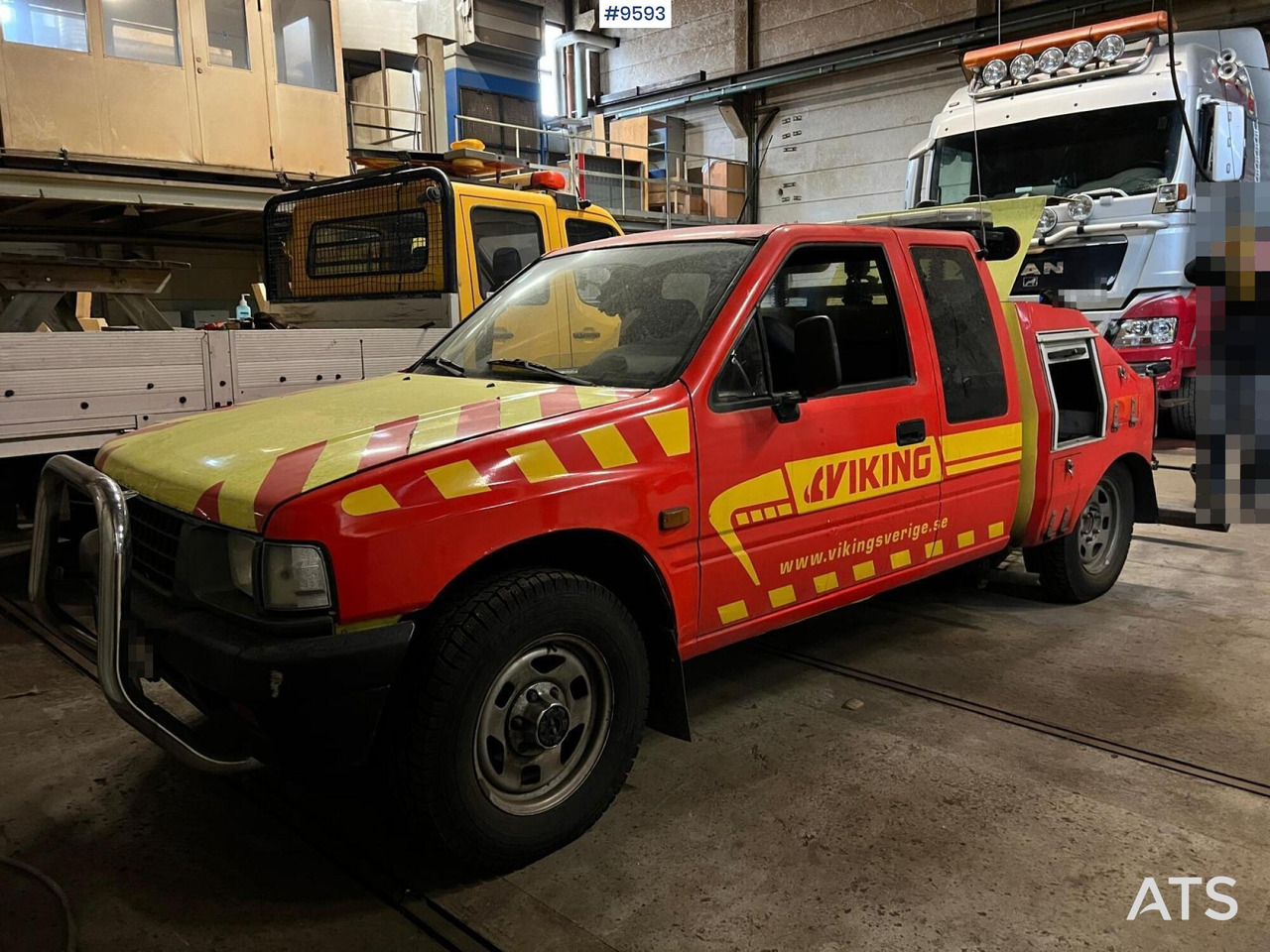 Tow truck OPEL CAMPO-S Rep Object - Remorqueuse: photos 1 Tow truck OPEL CAMPO-S Rep Object - Remorqueuse: photos 1