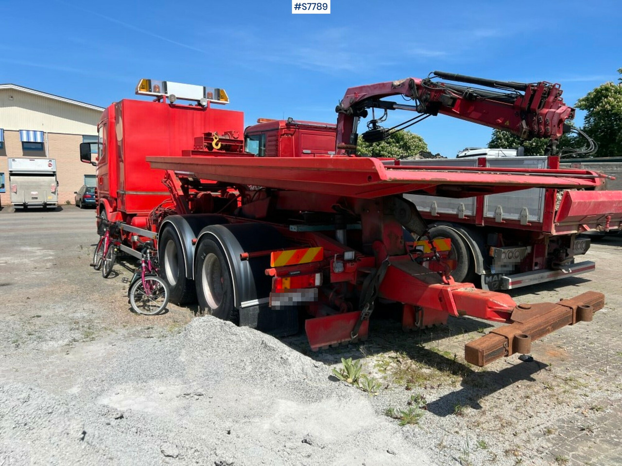 Tow truck with suspension device SCANIA R144 6X4 - Remorqueuse: photos 4 Tow truck with suspension device SCANIA R144 6X4 - Remorqueuse: photos 4