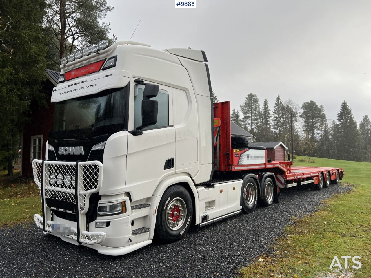 Scania R500 Tractor unit with Doll S3L Trombone Trailer - Tracteur routier, Semi-remorque surbaissé: photos 2 Scania R500 Tractor unit with Doll S3L Trombone Trailer - Tracteur routier, Semi-remorque surbaissé: photos 2
