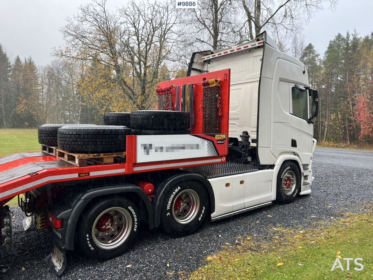 Scania R500 Tractor unit with Doll S3L Trombone Trailer - Tracteur routier, Semi-remorque surbaissé: photos 3 Scania R500 Tractor unit with Doll S3L Trombone Trailer - Tracteur routier, Semi-remorque surbaissé: photos 3
