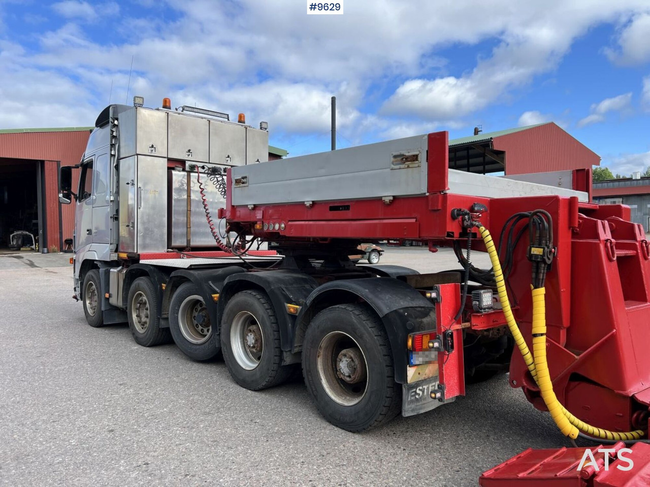 Volvo FH16 5-axle tractor unit, GOLDHOFER STZ-VL 4-41/80 trailer - Tracteur routier, Semi-remorque surbaissé: photos 3 Volvo FH16 5-axle tractor unit, GOLDHOFER STZ-VL 4-41/80 trailer - Tracteur routier, Semi-remorque surbaissé: photos 3