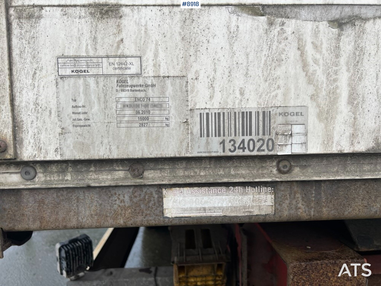Remorque rideaux coulissants Trailer - FLIEGL TWP 200J: photos 17