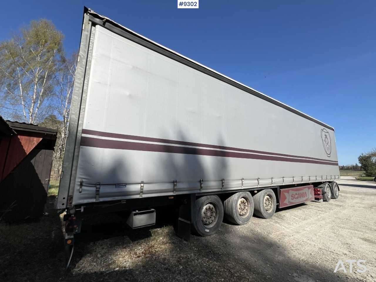 Trailer SCHMITZ SCS 24/L-13,62 with dolly - Remorque rideaux coulissants: photos 2 Trailer SCHMITZ SCS 24/L-13,62 with dolly - Remorque rideaux coulissants: photos 2
