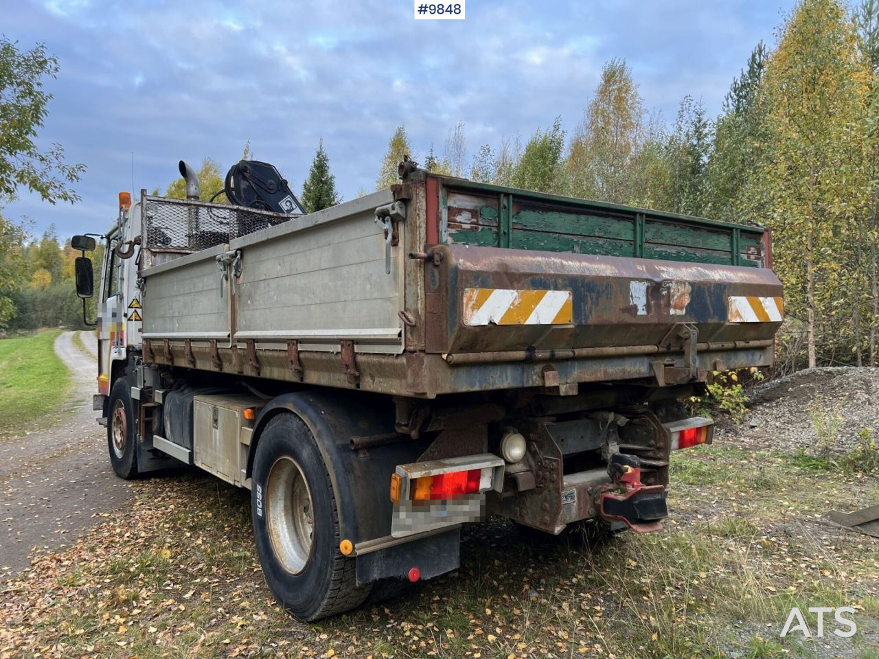 VOLVO FL7 4X2 Crane truck/Dump truck with Hiab071 crane - Camion benne: photos 5 VOLVO FL7 4X2 Crane truck/Dump truck with Hiab071 crane - Camion benne: photos 5