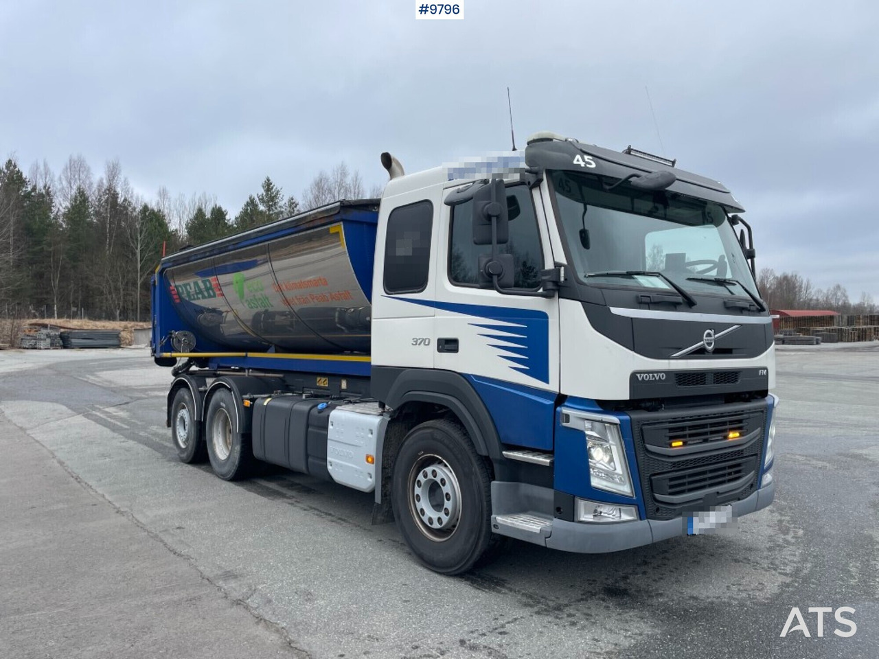 Volvo FM 370 6x2 Spreader truck - Camion benne: photos 3 Volvo FM 370 6x2 Spreader truck - Camion benne: photos 3