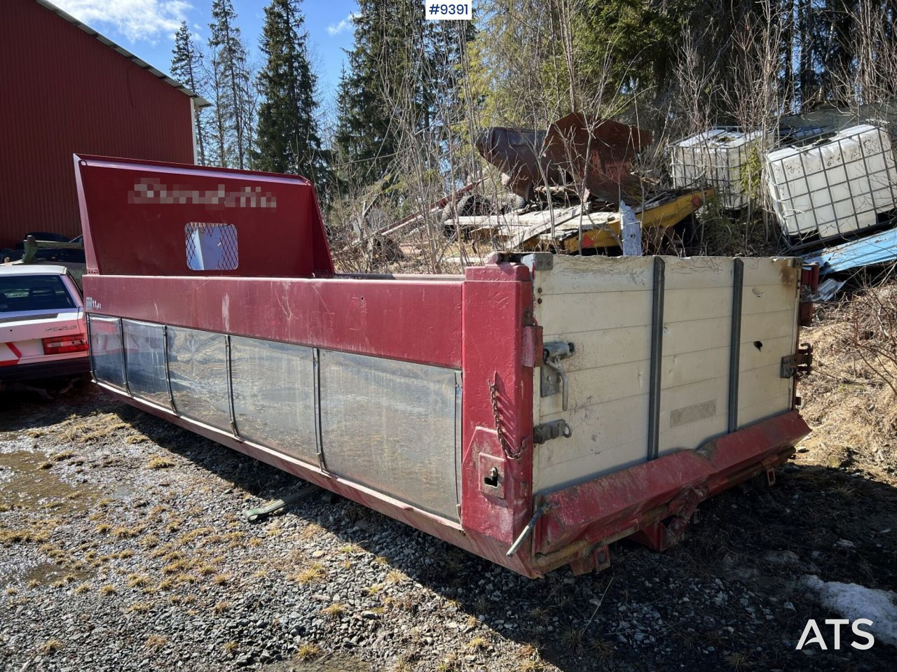 Zetterbergs EDK 6/5-54-10-D Flatbed with tipping piston - Carrosserie plateau: photos 5 Zetterbergs EDK 6/5-54-10-D Flatbed with tipping piston - Carrosserie plateau: photos 5