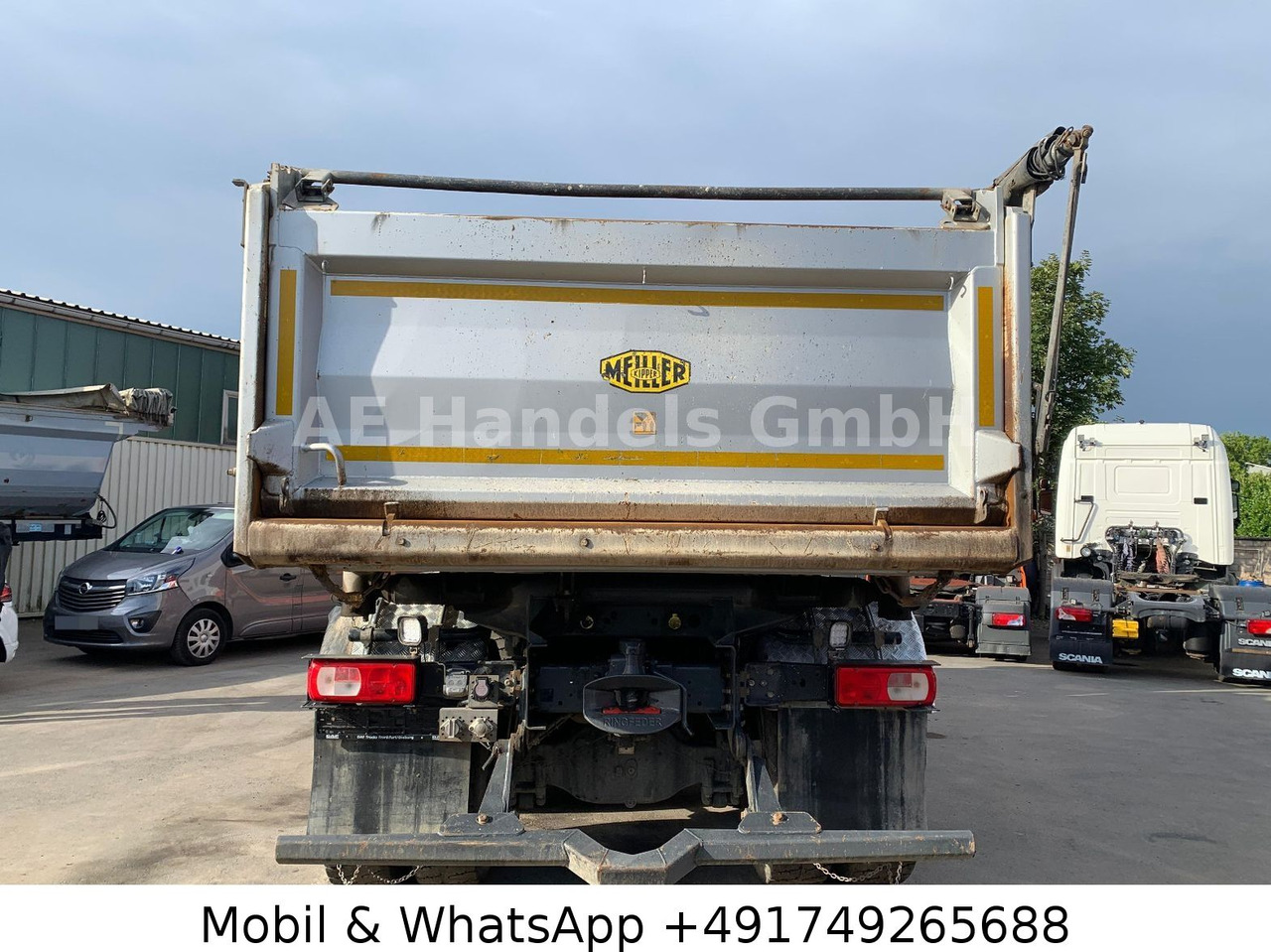 DAF CF 530 6x4 Meiller *Bobmatik/12m³/Standklima/AHK - Camion benne: photos 5 DAF CF 530 6x4 Meiller *Bobmatik/12m³/Standklima/AHK - Camion benne: photos 5