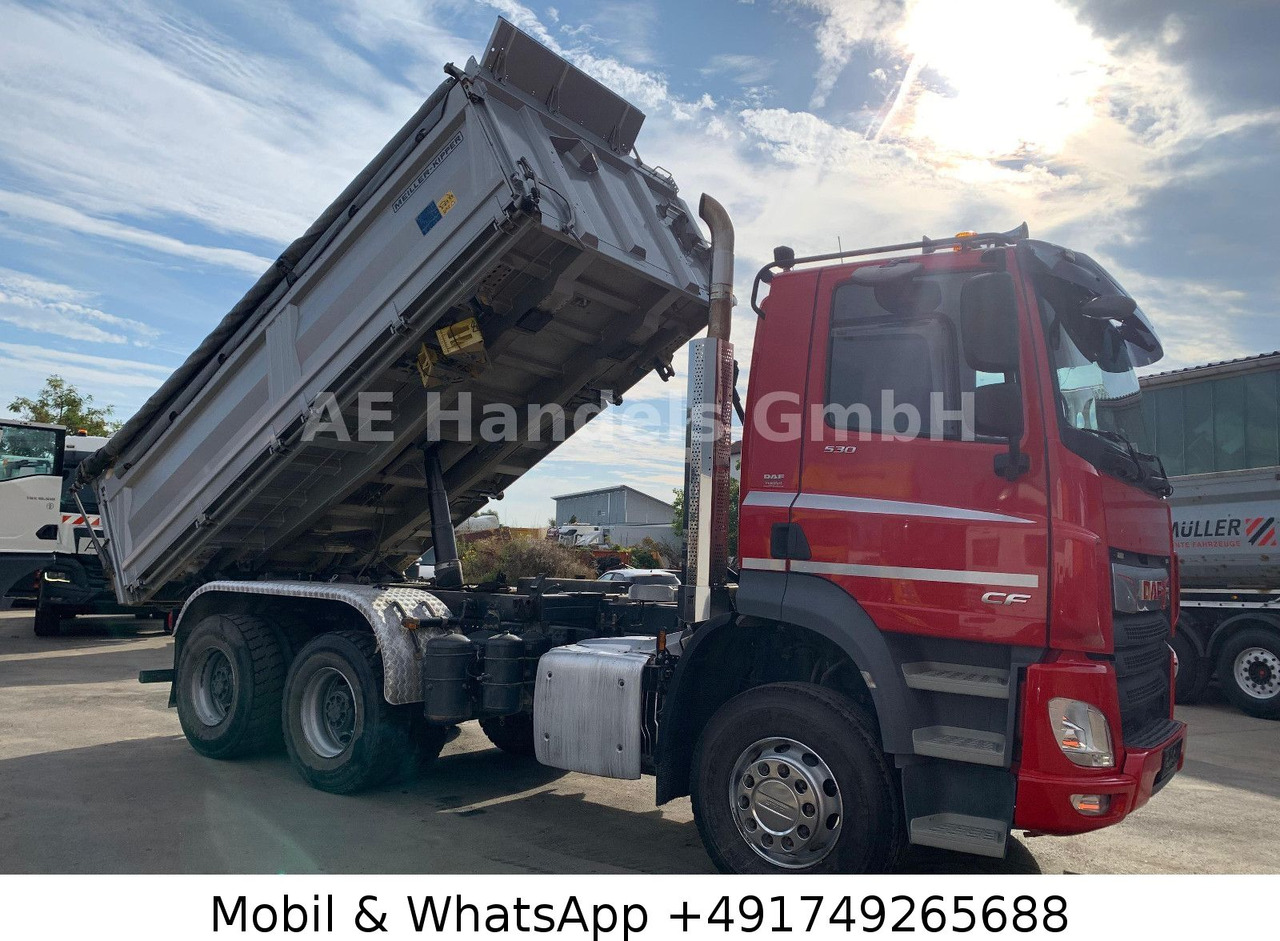 DAF CF 530 6x4 Meiller *Bobmatik/12m³/Standklima/AHK - Camion benne: photos 3 DAF CF 530 6x4 Meiller *Bobmatik/12m³/Standklima/AHK - Camion benne: photos 3