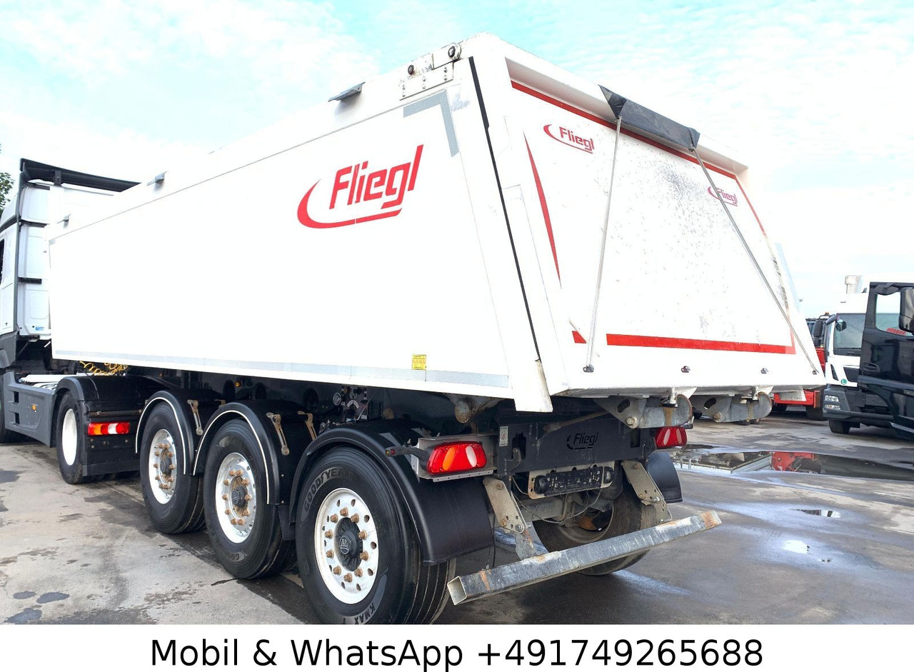 Fliegl DHKA Aluminium Kasten*24m³/Liftachse/Alcoa/Wabco - Semi-remorque benne: photos 4 Fliegl DHKA Aluminium Kasten*24m³/Liftachse/Alcoa/Wabco - Semi-remorque benne: photos 4