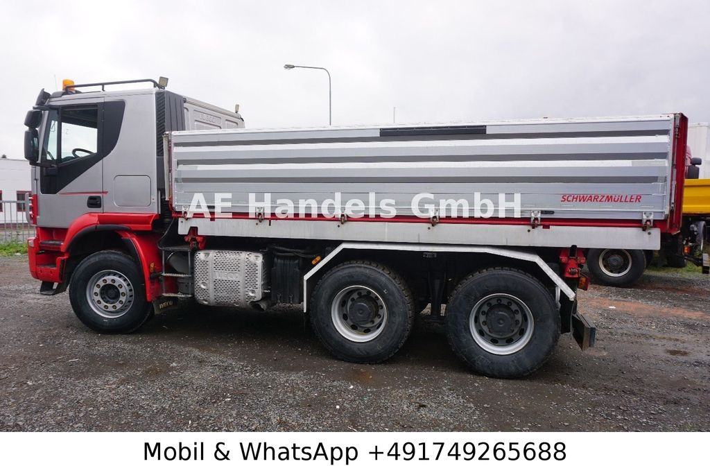Iveco Trakker 500 BL 6x4 *Retarder/11m³/Wechselkipper - Camion benne: photos 3 Iveco Trakker 500 BL 6x4 *Retarder/11m³/Wechselkipper - Camion benne: photos 3