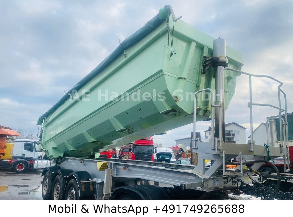 Meierling MSK 24 Stahl *27m³/Lift/Alcoa/Rollplane/Podest - Semi-remorque benne: photos 1 Meierling MSK 24 Stahl *27m³/Lift/Alcoa/Rollplane/Podest - Semi-remorque benne: photos 1