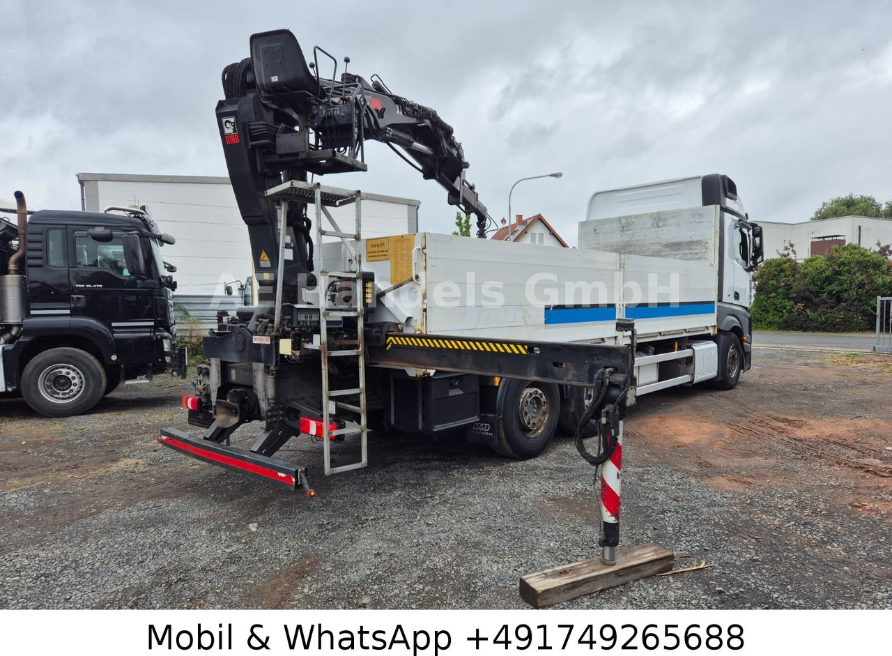 Mercedes-Benz Actros IV 2646 L LL 6x2 *Retarder/Hiab-177K-Pro - Camion plateau, Camion grue: photos 5 Mercedes-Benz Actros IV 2646 L LL 6x2 *Retarder/Hiab-177K-Pro - Camion plateau, Camion grue: photos 5