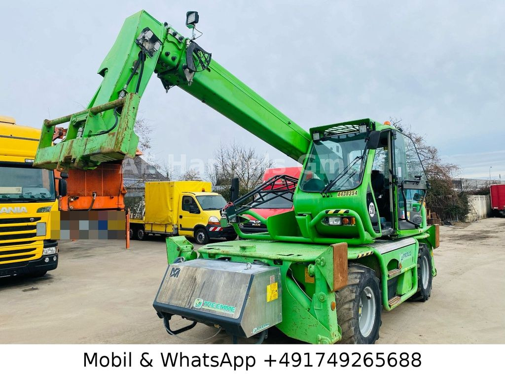 Merlo Roto 38.16*5400Std/Hydr.Seilwinde/Schaufel/Gabel - Chariot à mât rétractable: photos 1 Merlo Roto 38.16*5400Std/Hydr.Seilwinde/Schaufel/Gabel - Chariot à mât rétractable: photos 1