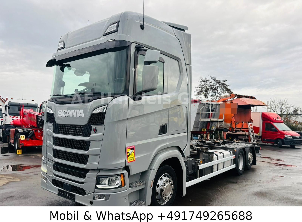 Scania S450 HighLine BDF *Retarder/Lenk+Lift/Multi/ACC - Camion porte-conteneur/ Caisse mobile: photos 2 Scania S450 HighLine BDF *Retarder/Lenk+Lift/Multi/ACC - Camion porte-conteneur/ Caisse mobile: photos 2