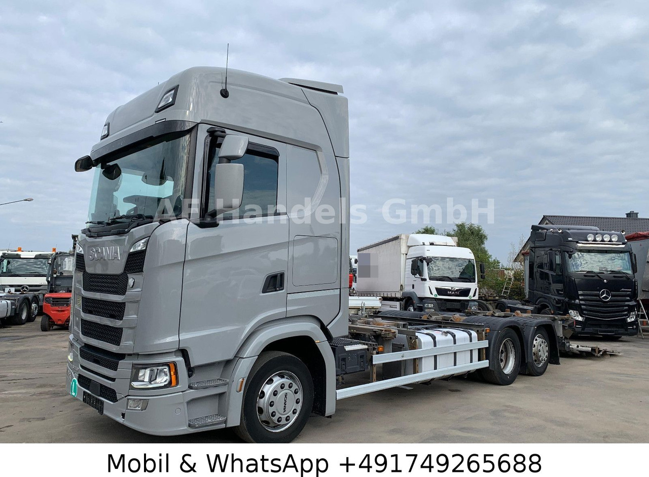 Scania S450 HighLine BDF *Retarder/Lenk+Lift/Multi/LBW - Camion porte-conteneur/ Caisse mobile: photos 3 Scania S450 HighLine BDF *Retarder/Lenk+Lift/Multi/LBW - Camion porte-conteneur/ Caisse mobile: photos 3