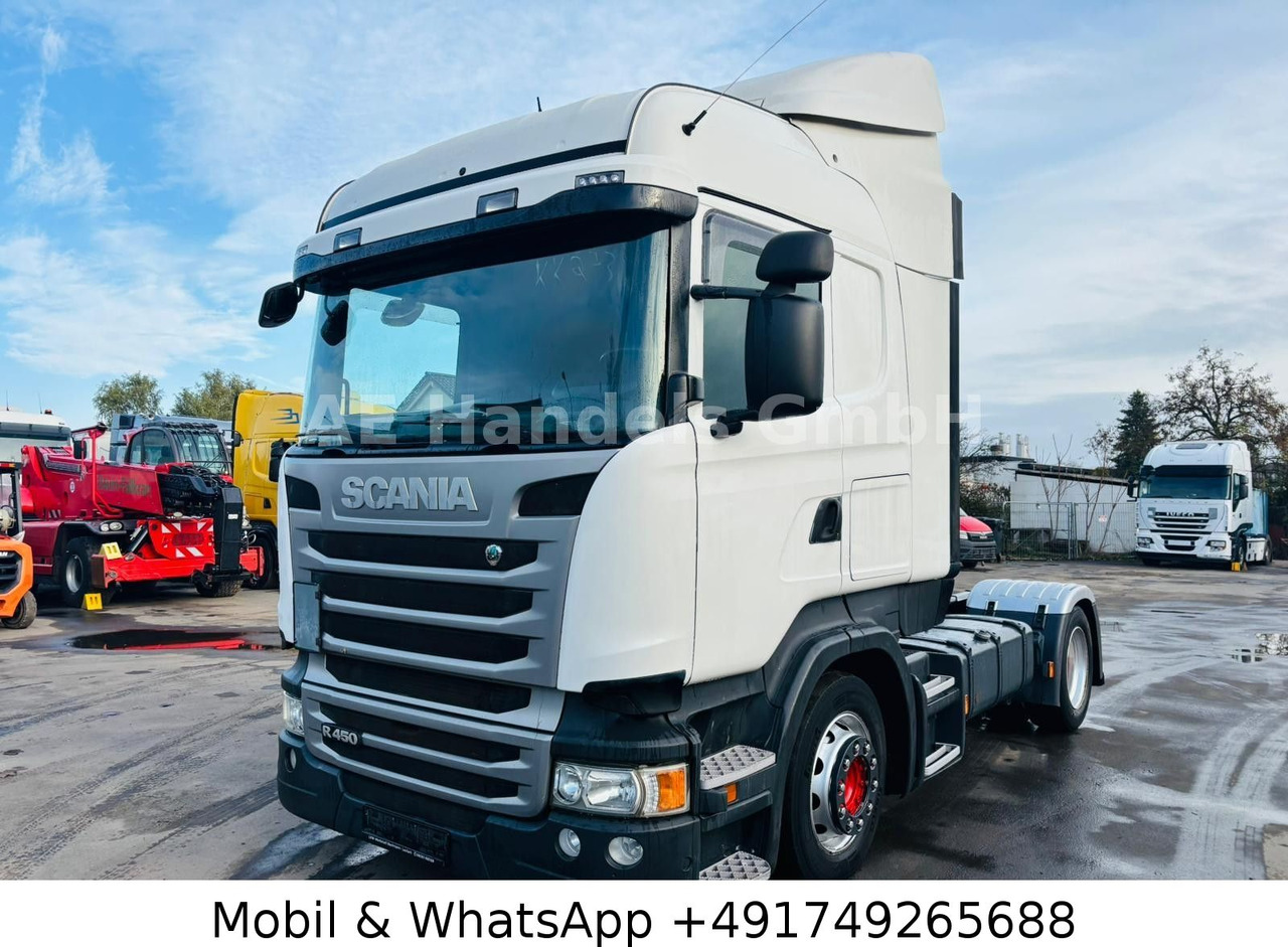 Scania R450 HighLine LL 4x2 Low*Retarder/2Tank/Tempomat - Tracteur routier: photos 1 Scania R450 HighLine LL 4x2 Low*Retarder/2Tank/Tempomat - Tracteur routier: photos 1
