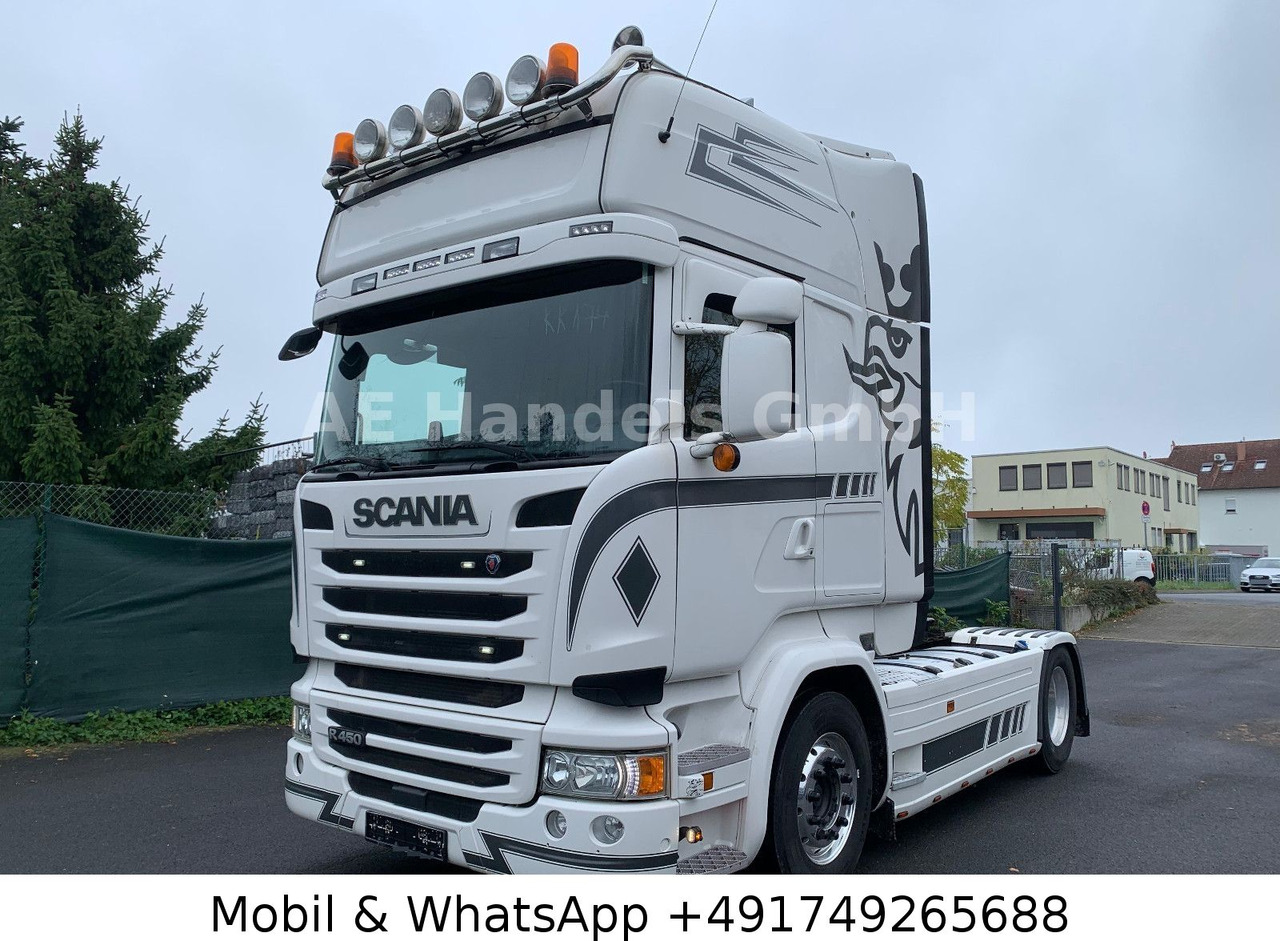 Scania R450 TopLine BL 4x2 *Retarder/2xTank/ACC/Alcoa - Tracteur routier: photos 1 Scania R450 TopLine BL 4x2 *Retarder/2xTank/ACC/Alcoa - Tracteur routier: photos 1