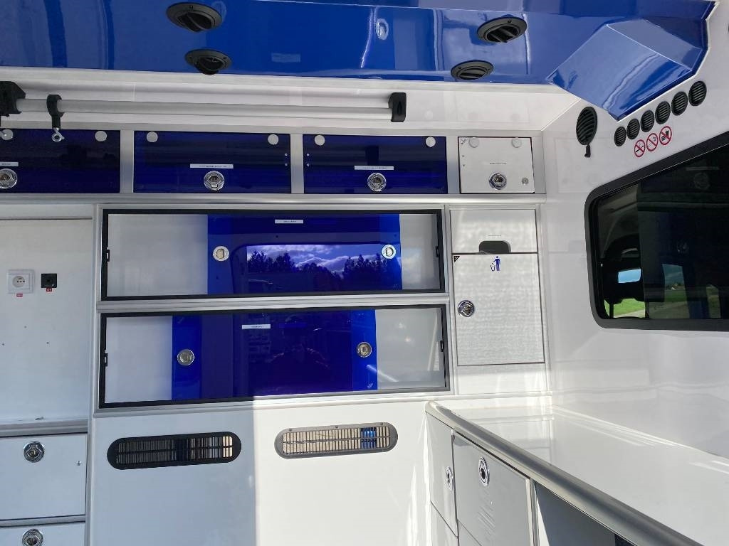 Ambulance Fiat LES DAUPHINS/DUCATO TORINO 2.3M-Jet 160 endommagée: photos 30