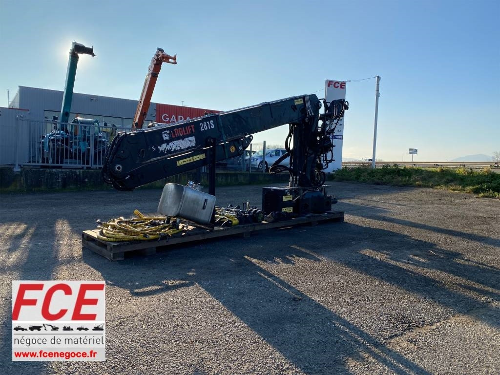 Loglift F281S-86 a réparer - Grue auxiliaire: photos 1 Loglift F281S-86 a réparer - Grue auxiliaire: photos 1