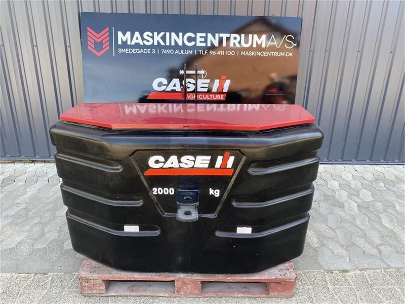 Case IH Frontvægtklods 2000 kg - Contrepoids: photos 1 Case IH Frontvægtklods 2000 kg - Contrepoids: photos 1