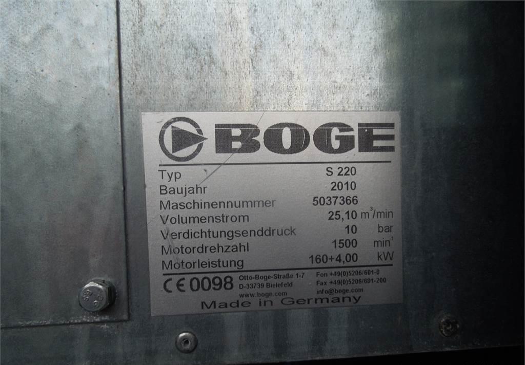 Boge SPRĘŻARKA ŚRUBOWA S220 160KW 2010R !!! - Compresseur d'air: photos 4 Boge SPRĘŻARKA ŚRUBOWA S220 160KW 2010R !!! - Compresseur d'air: photos 4