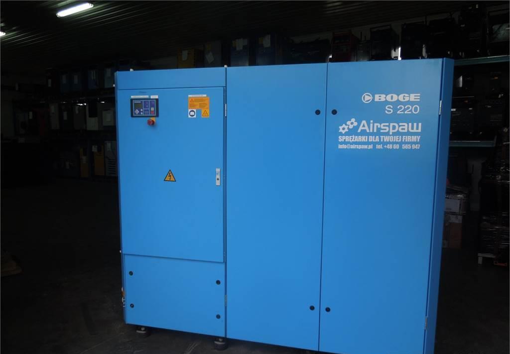 Boge SPRĘŻARKA ŚRUBOWA S220 160KW 2010R !!! - Compresseur d'air: photos 1 Boge SPRĘŻARKA ŚRUBOWA S220 160KW 2010R !!! - Compresseur d'air: photos 1