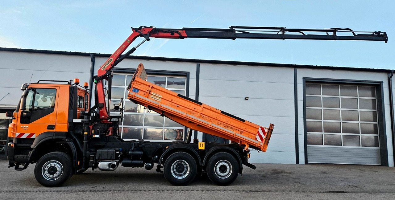 Iveco Trakker 410 6x4-4 EEV Palfinger PK12502 Funk - Camion benne, Camion grue: photos 2 Iveco Trakker 410 6x4-4 EEV Palfinger PK12502 Funk - Camion benne, Camion grue: photos 2