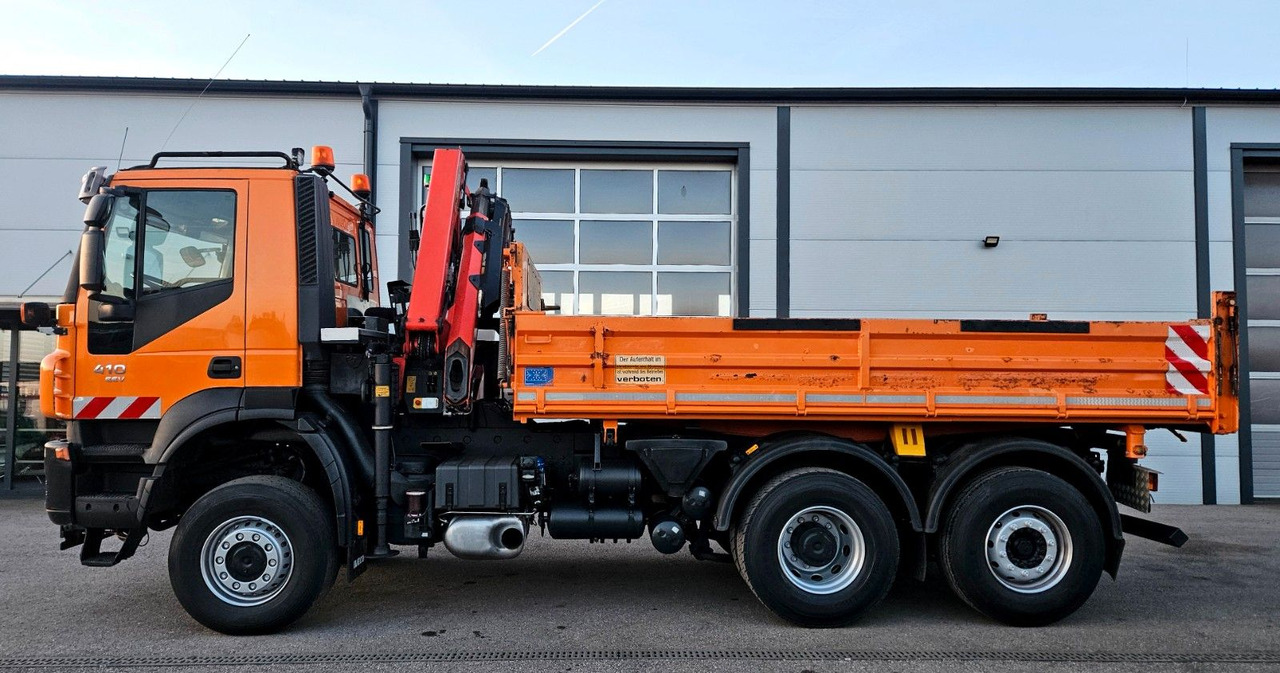 Iveco Trakker 410 6x4-4 EEV Palfinger PK12502 Funk - Camion benne, Camion grue: photos 5 Iveco Trakker 410 6x4-4 EEV Palfinger PK12502 Funk - Camion benne, Camion grue: photos 5