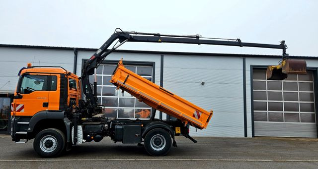MAN TGS 18.320 4x4 BL HIAB 099-BS3 Funk Kran Euro5 - Camion benne, Camion grue: photos 3 MAN TGS 18.320 4x4 BL HIAB 099-BS3 Funk Kran Euro5 - Camion benne, Camion grue: photos 3