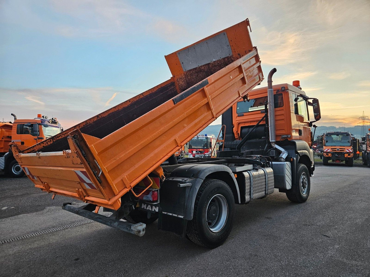 MAN TGS 18.360 4x4 BL Euro5 Meiller - Camion benne: photos 5 MAN TGS 18.360 4x4 BL Euro5 Meiller - Camion benne: photos 5