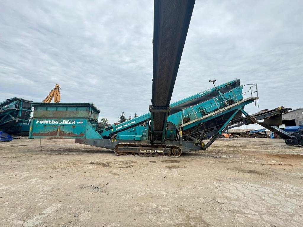 PowerScreen Chieftain 2100 X - Crible: photos 1 PowerScreen Chieftain 2100 X - Crible: photos 1