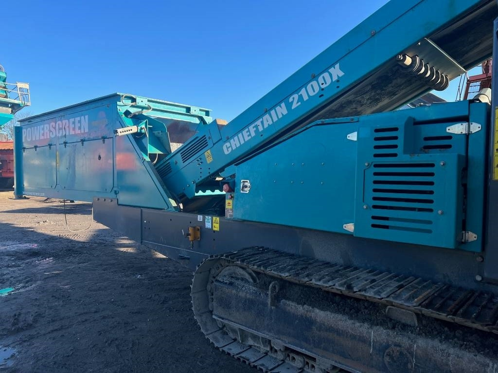 Crible PowerScreen Chieftain 2100 X: photos 8 Crible PowerScreen Chieftain 2100 X: photos 8