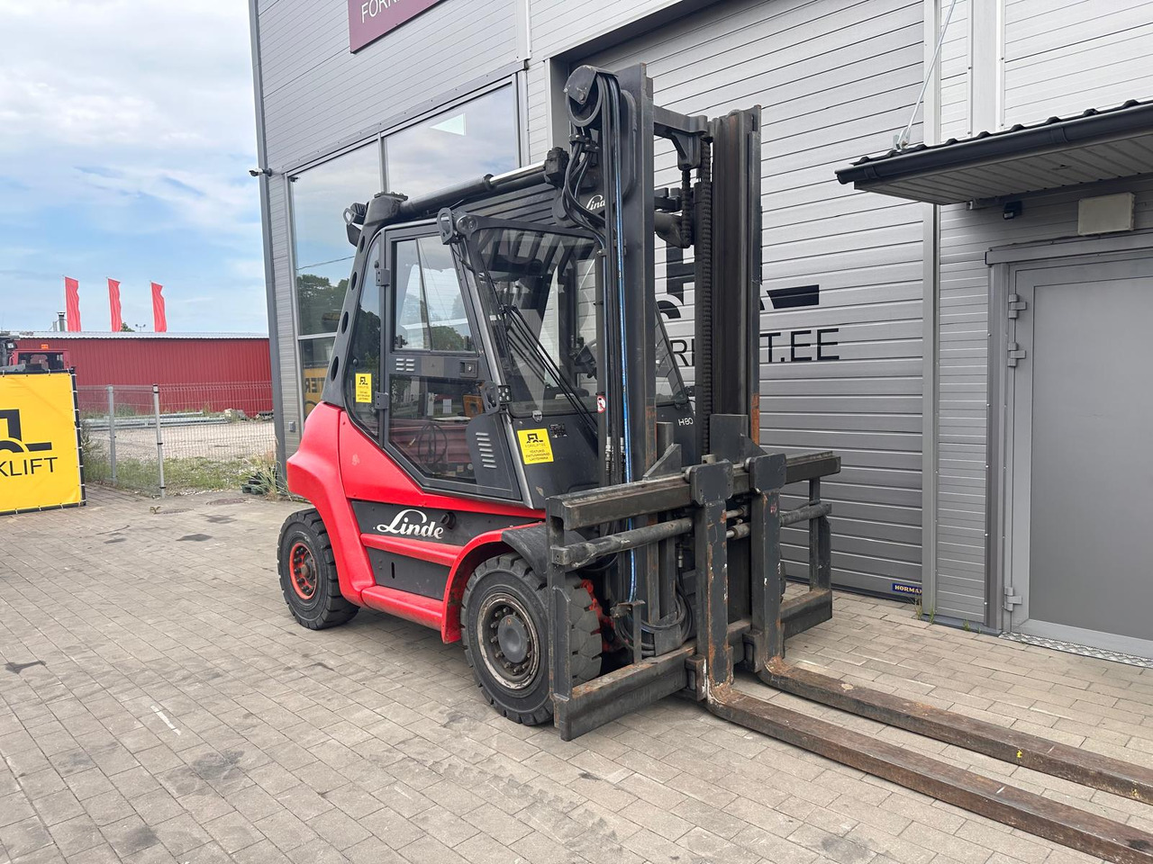 Chariot élévateur diesel Linde H80D-01: photos 6