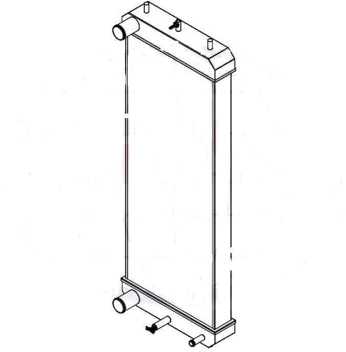 RADIATORE HITACHI ZW 180.5 ZW 220.5 - Radiateur: photos 4 RADIATORE HITACHI ZW 180.5 ZW 220.5 - Radiateur: photos 4