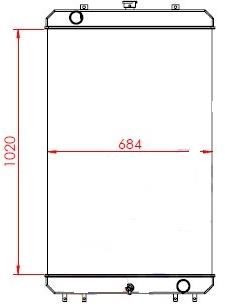 RADIATORE HITACHI ZW250.3 -LCH 263H2-12502 - Radiateur: photos 1 RADIATORE HITACHI ZW250.3 -LCH 263H2-12502 - Radiateur: photos 1