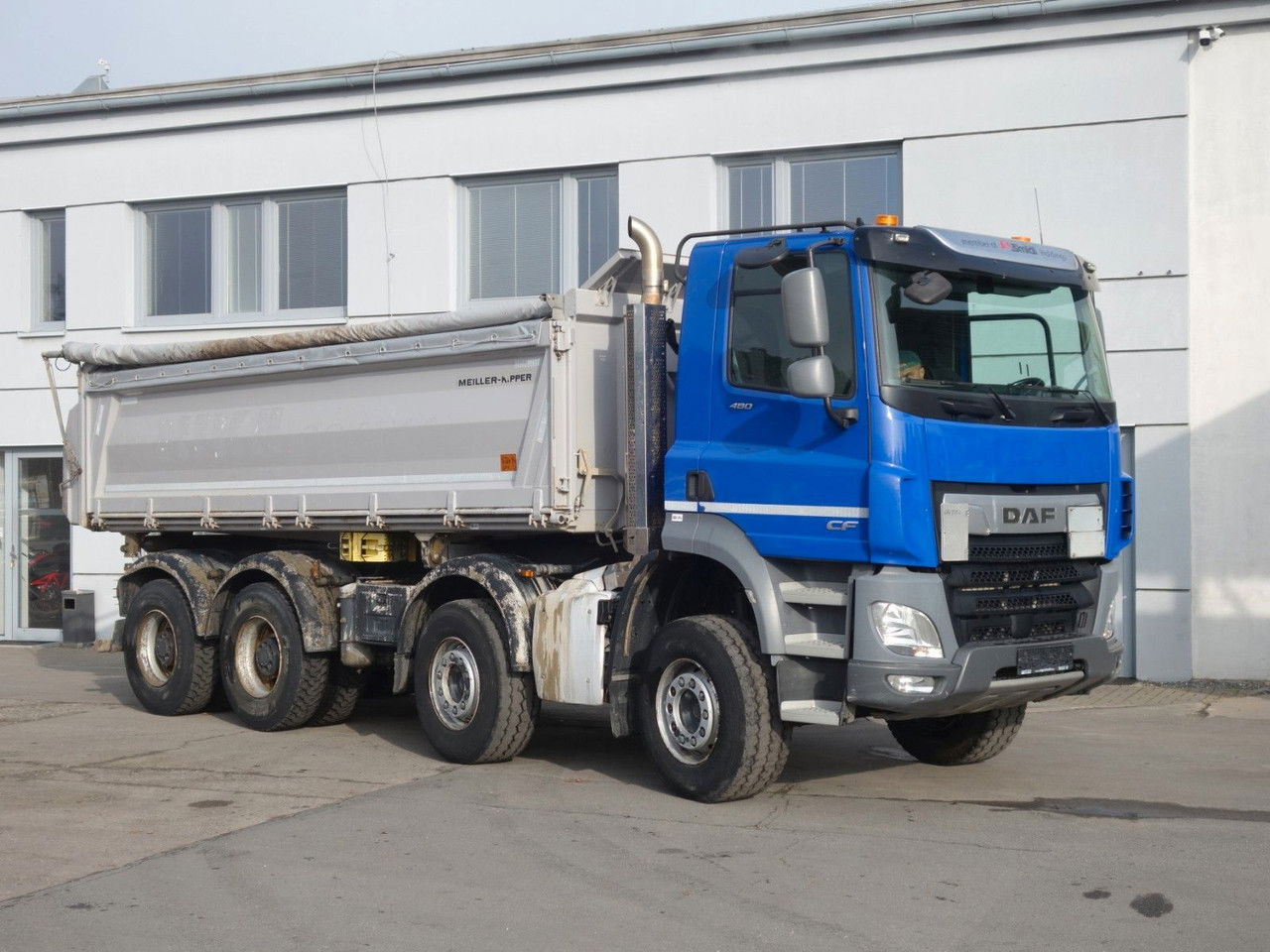 DAF CF 480 8x4, Dreiseiten, Bordmatic Meiller-Kipper - Camion benne: photos 3 DAF CF 480 8x4, Dreiseiten, Bordmatic Meiller-Kipper - Camion benne: photos 3