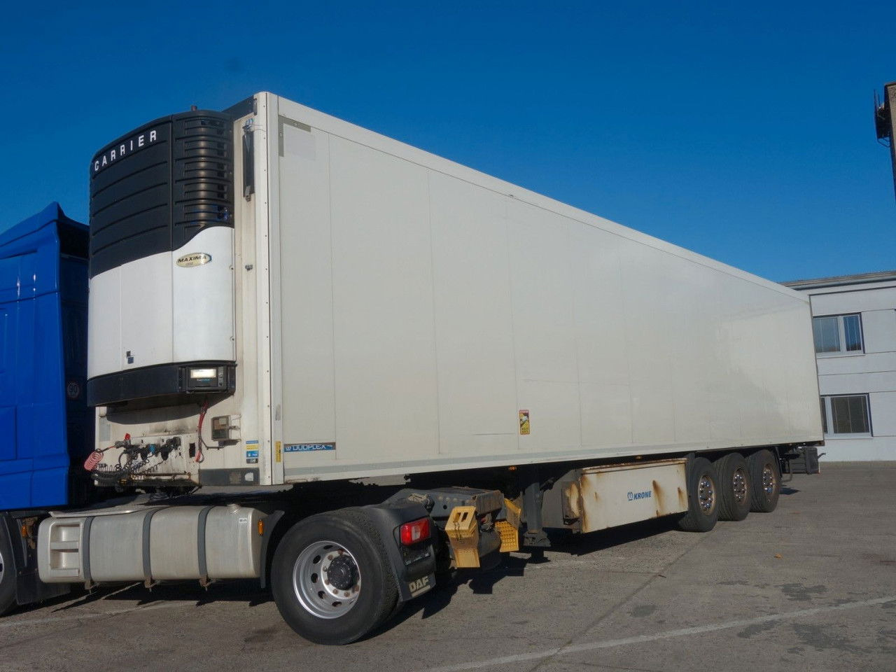 Krone SD, Carrier Maxima 1300, Doppelstock SD, Carrier Maxima 1300, Doppelstock - Semi-remorque frigorifique: photos 1 Krone SD, Carrier Maxima 1300, Doppelstock SD, Carrier Maxima 1300, Doppelstock - Semi-remorque frigorifique: photos 1