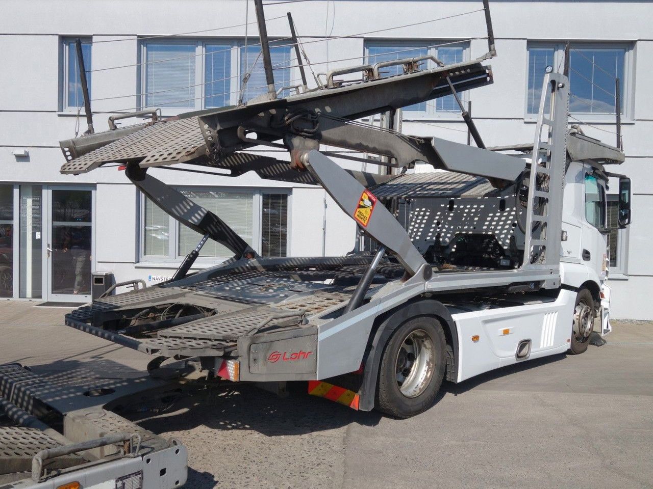 Mercedes-Benz Actros 1846 mit Euro Lohr, VDI Certificate - Camion porte-voitures: photos 5 Mercedes-Benz Actros 1846 mit Euro Lohr, VDI Certificate - Camion porte-voitures: photos 5