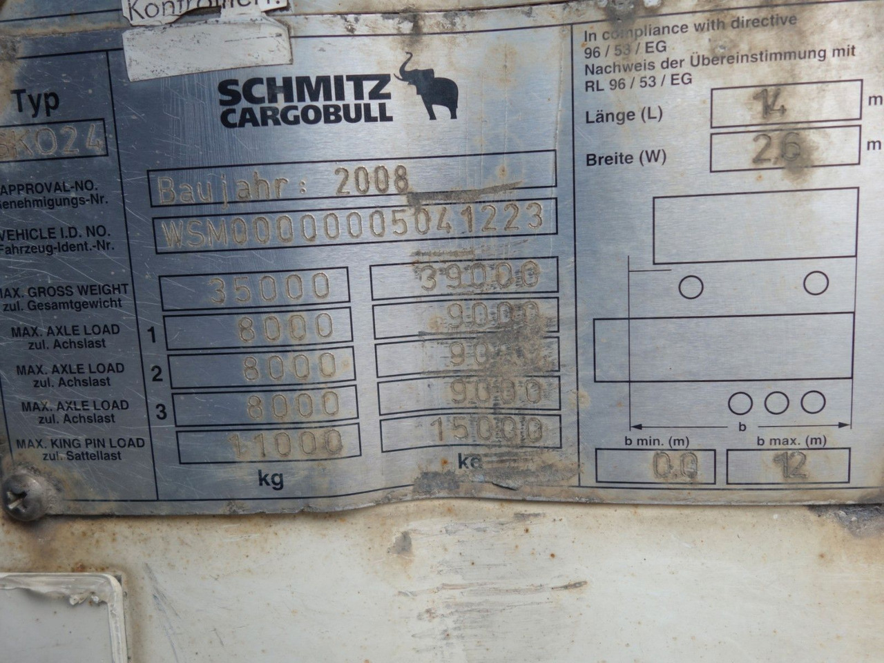 Schmitz Cargobull SKO 24/L mir Carrier 1300, SAF Achsen, Liftachse - crédit-bail Schmitz Cargobull SKO 24/L mir Carrier 1300, SAF Achsen, Liftachse: photos 12