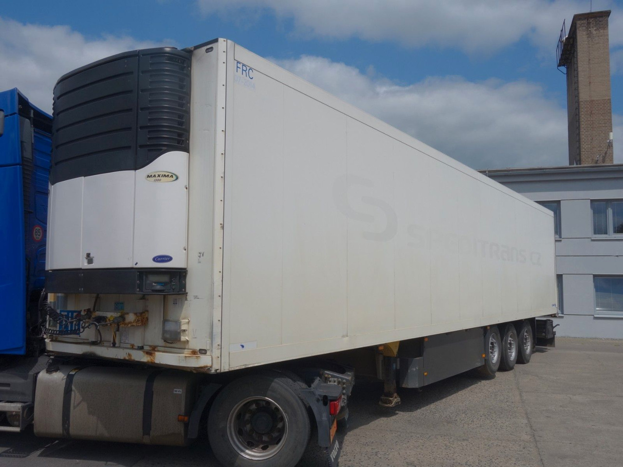 Schmitz Cargobull SKO 24/L mir Carrier 1300, SAF Achsen, Liftachse - Semi-remorque frigorifique: photos 1 Schmitz Cargobull SKO 24/L mir Carrier 1300, SAF Achsen, Liftachse - Semi-remorque frigorifique: photos 1