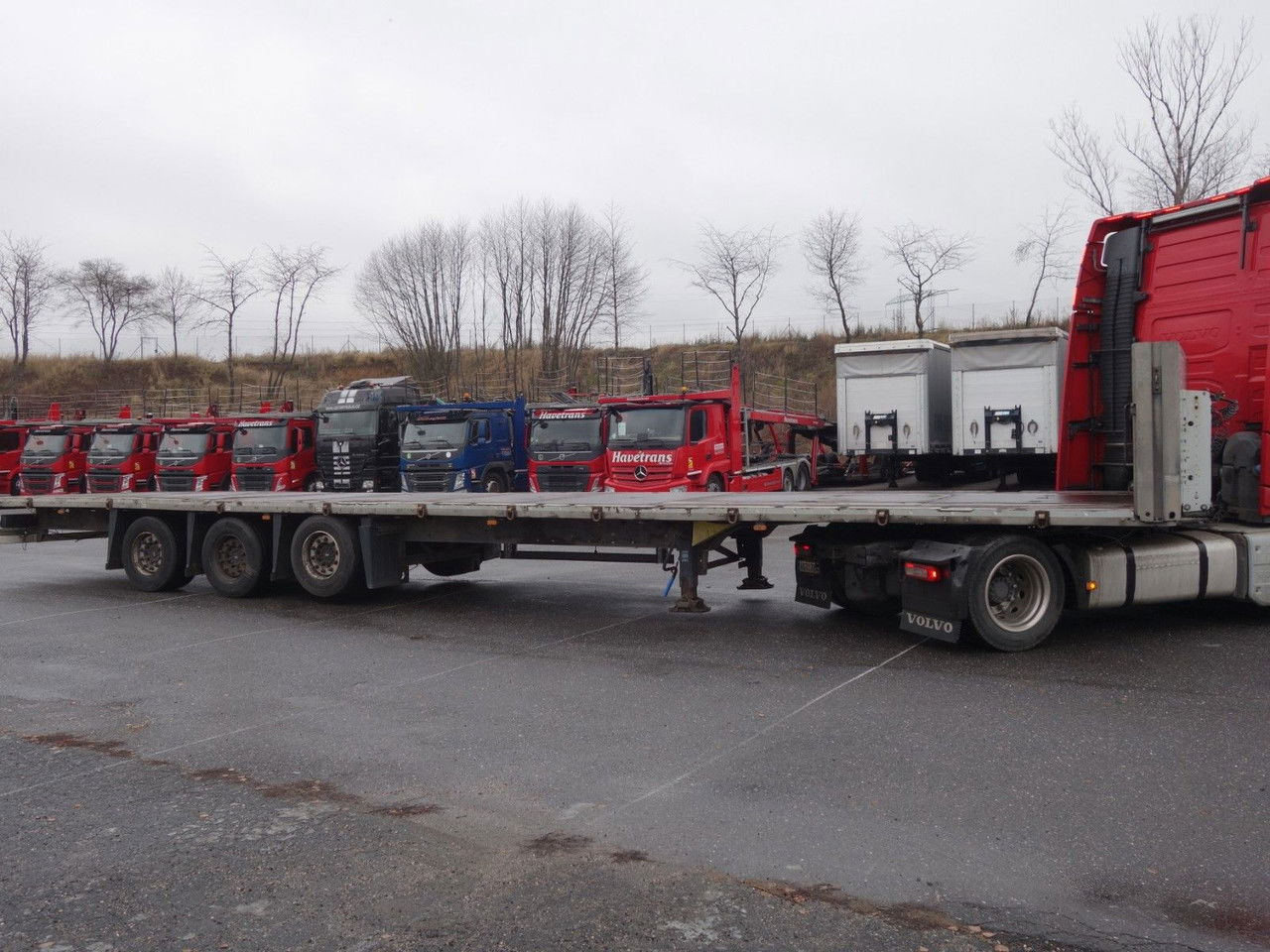 Schmitz Cargobull SPL 24/L-13.62 EB Lowdeck - Semi-remorque plateau: photos 4 Schmitz Cargobull SPL 24/L-13.62 EB Lowdeck - Semi-remorque plateau: photos 4