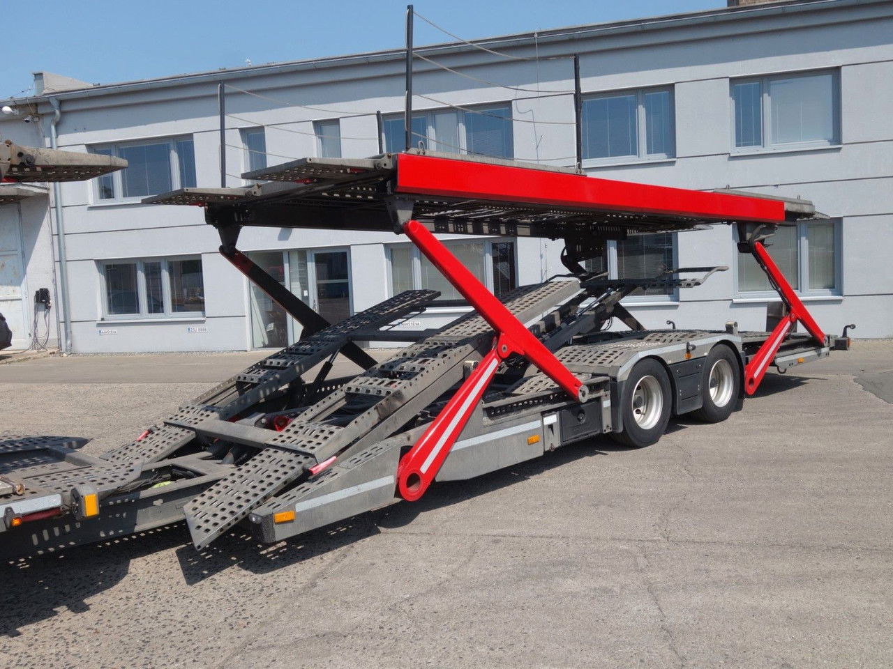 Volvo FM 460 Kässbohrer Vario / Supertrans - Camion porte-voitures: photos 3 Volvo FM 460 Kässbohrer Vario / Supertrans - Camion porte-voitures: photos 3