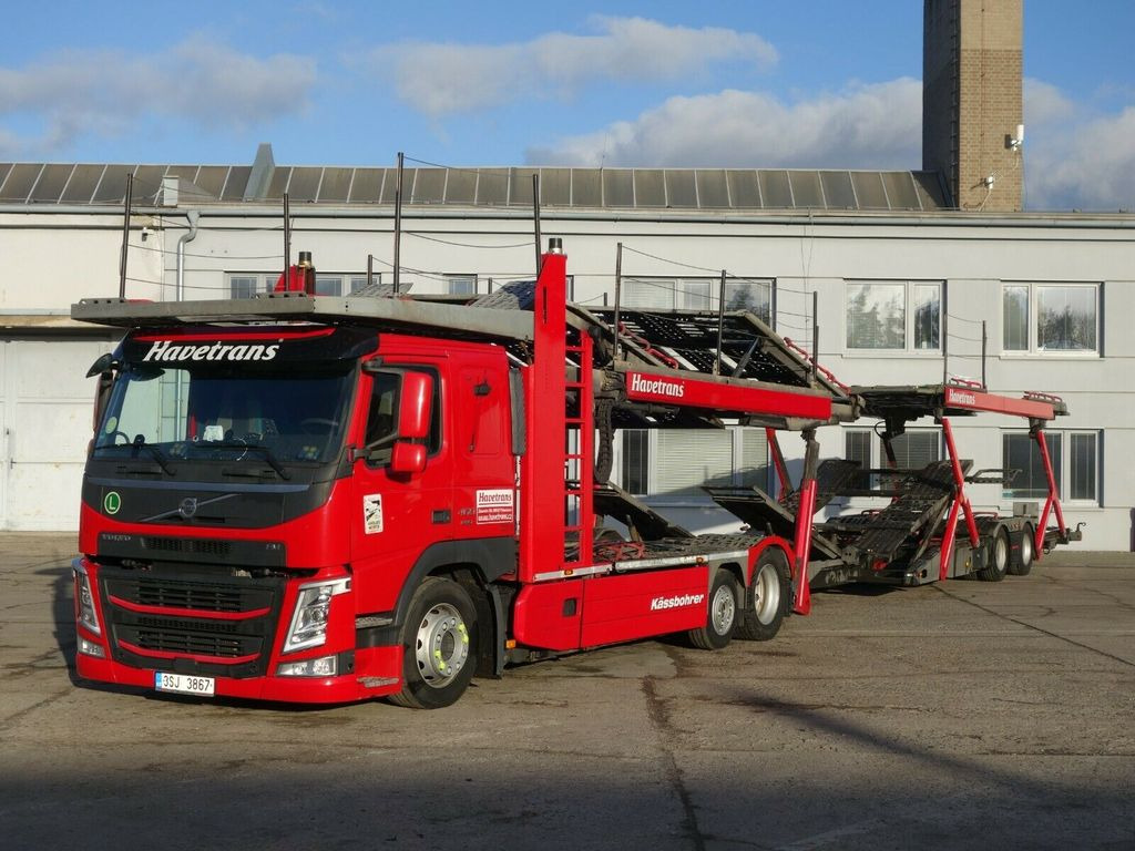 Volvo FM13 460 6x2, Kässbohrer Metago/Supertrans - Camion porte-voitures: photos 1 Volvo FM13 460 6x2, Kässbohrer Metago/Supertrans - Camion porte-voitures: photos 1