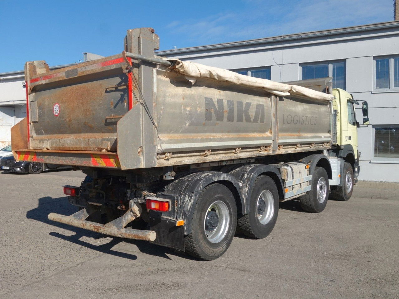 Volvo FMX 500 8X4, Dreisetenkipper, Bordmatic - Camion benne: photos 3 Volvo FMX 500 8X4, Dreisetenkipper, Bordmatic - Camion benne: photos 3